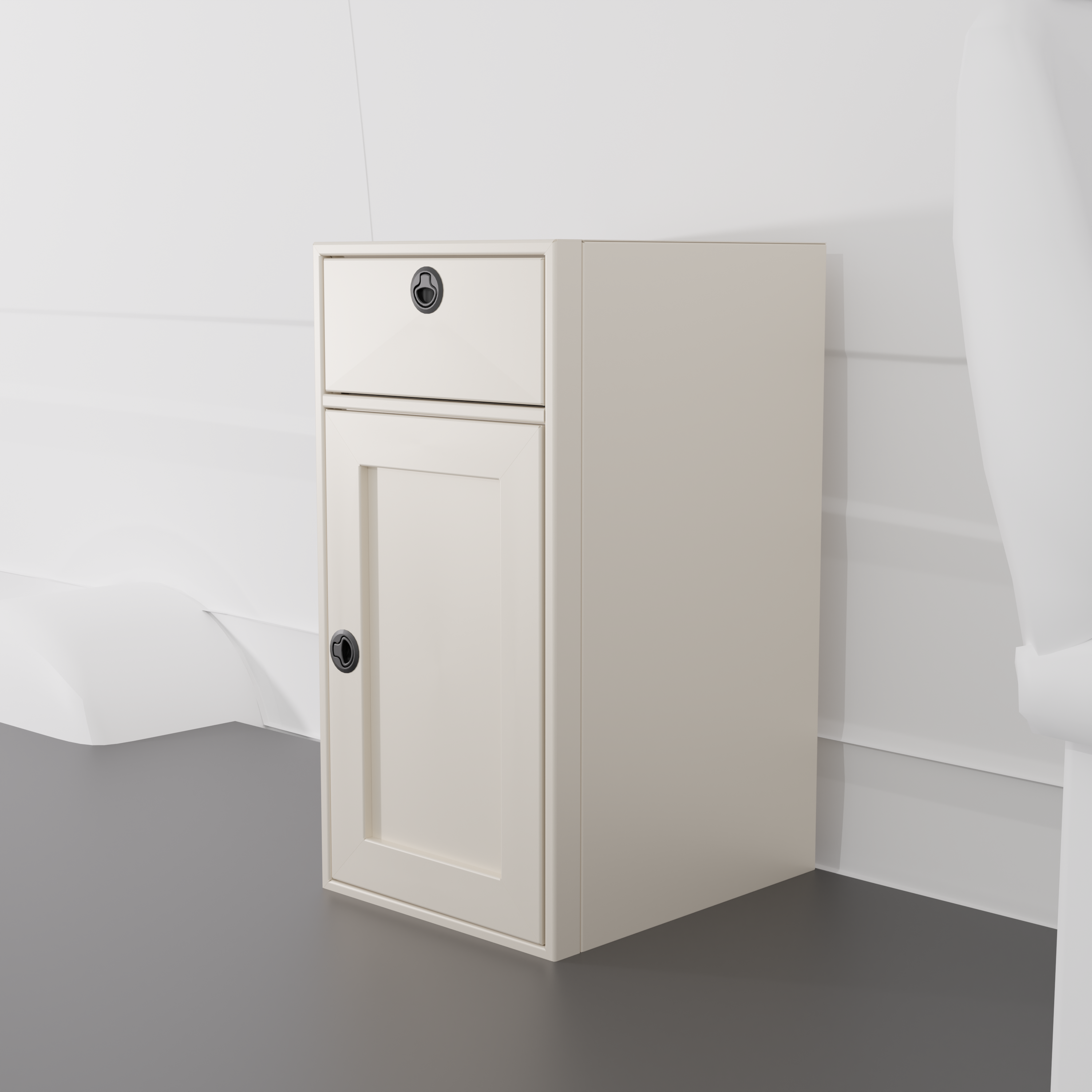 18" Base One Door and One Drawer