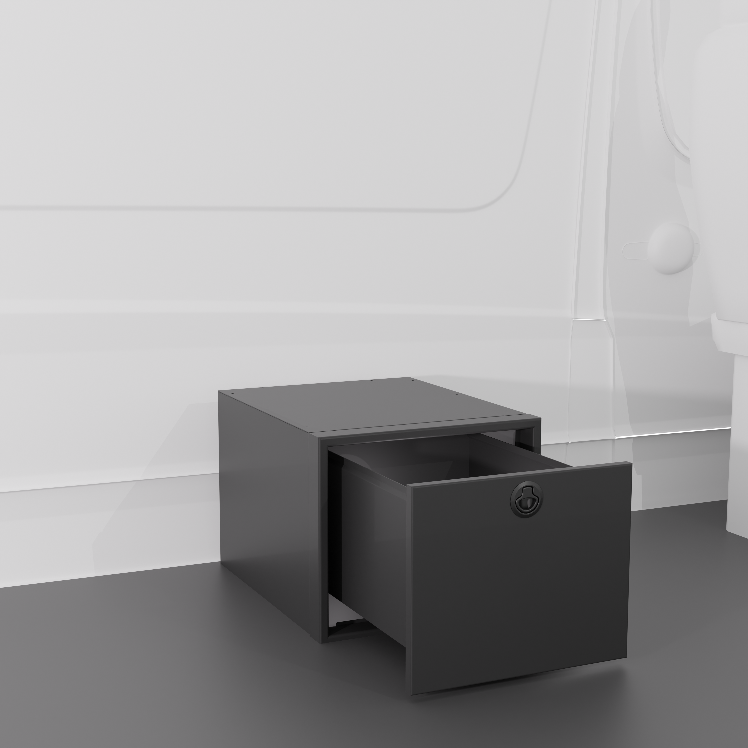 Single Drawer Cabinet - 22" x 18" x 15"