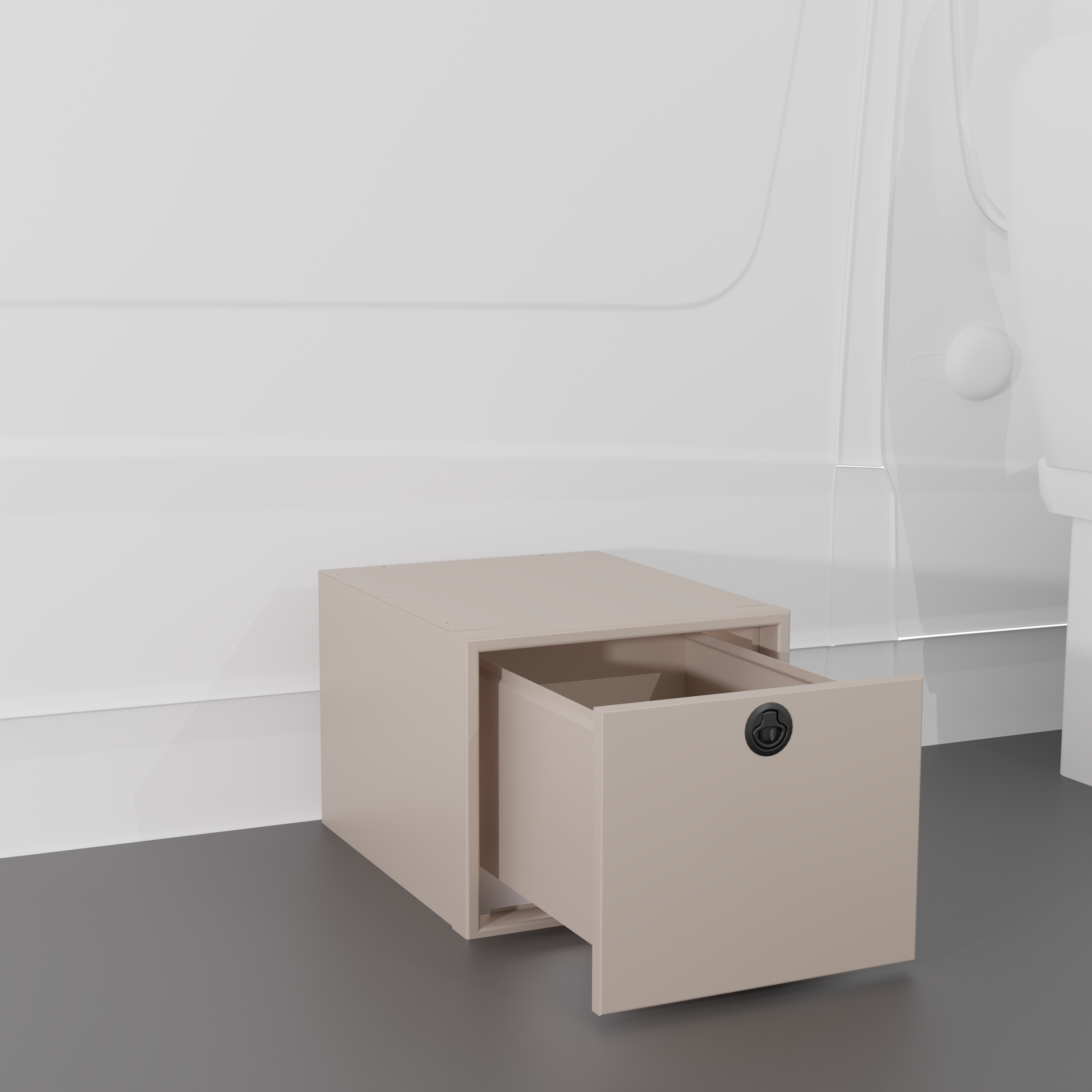 Single Drawer Cabinet - 22" x 18" x 15"