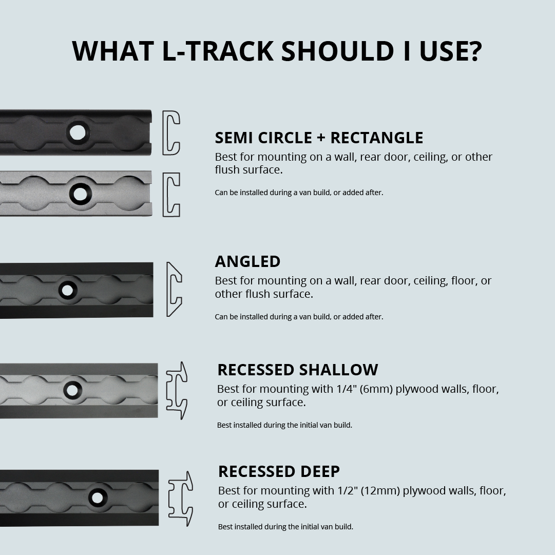 Rectangle Venture L-Track (2 Pack)