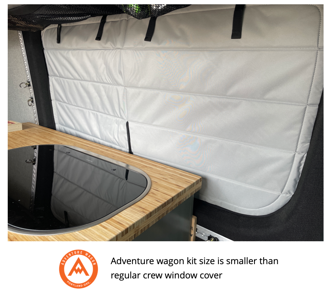 Mercedes Sprinter Stealth Crew Window Cover