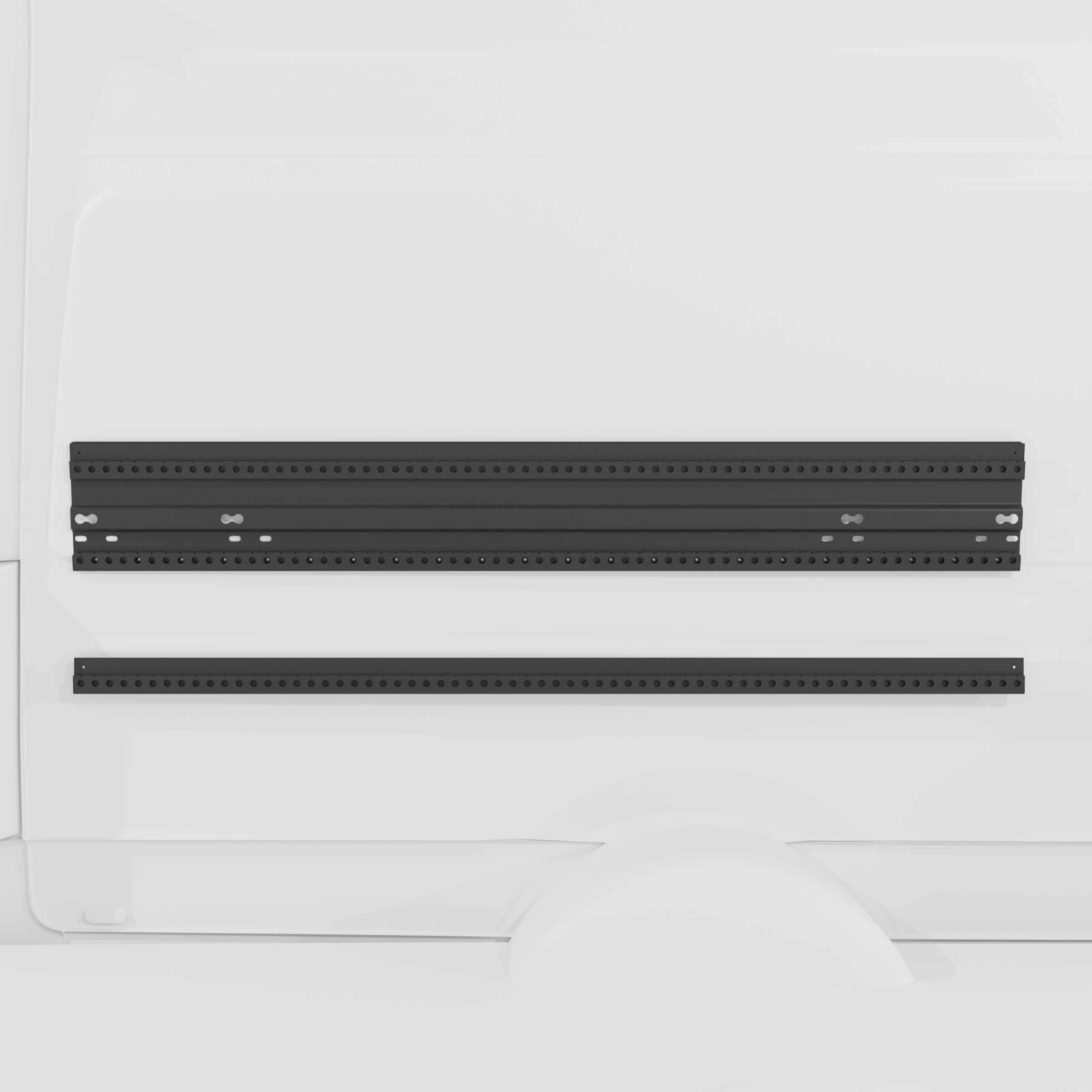 75" Double Bed Rail with Base Channel System
