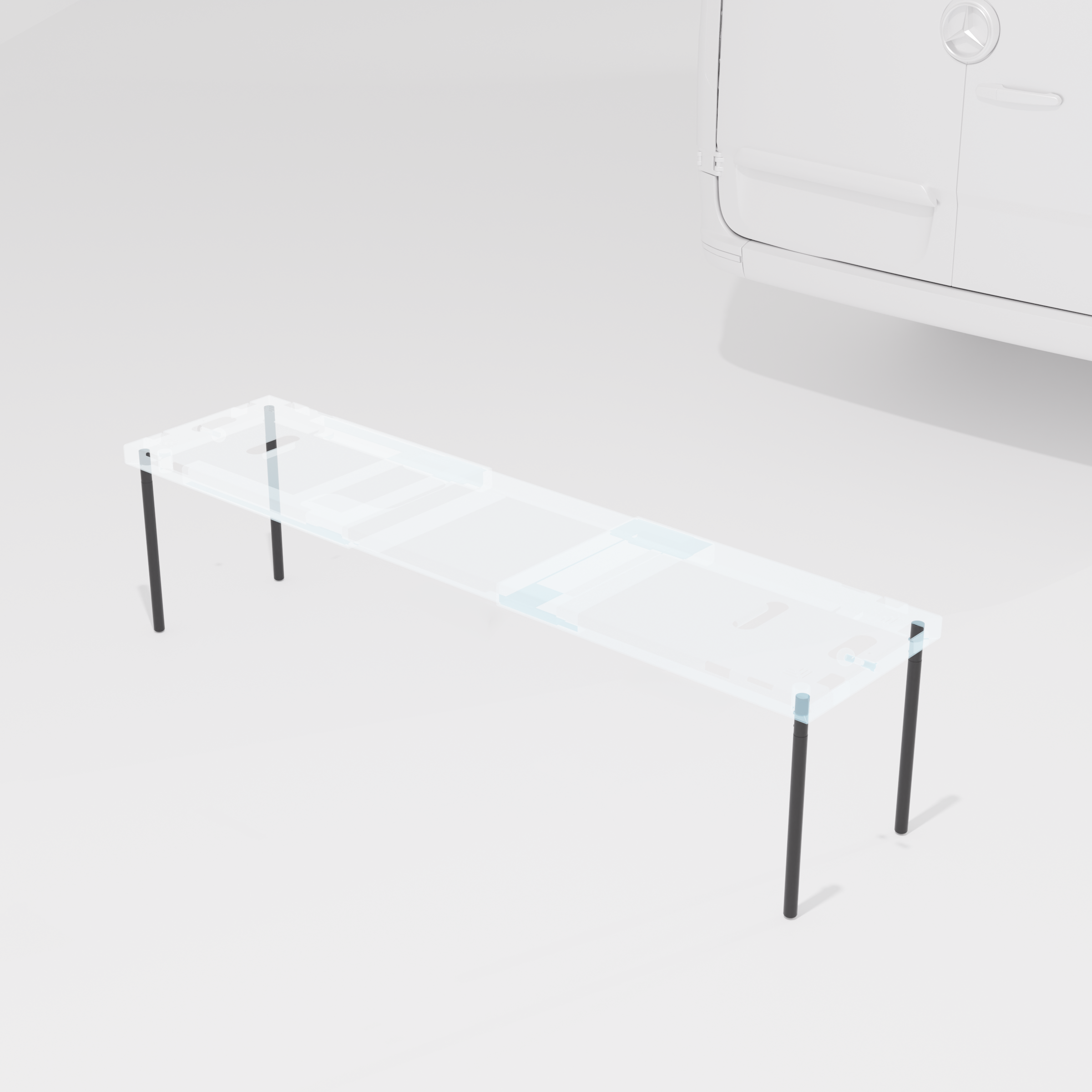 Bench Legs for Bed System
