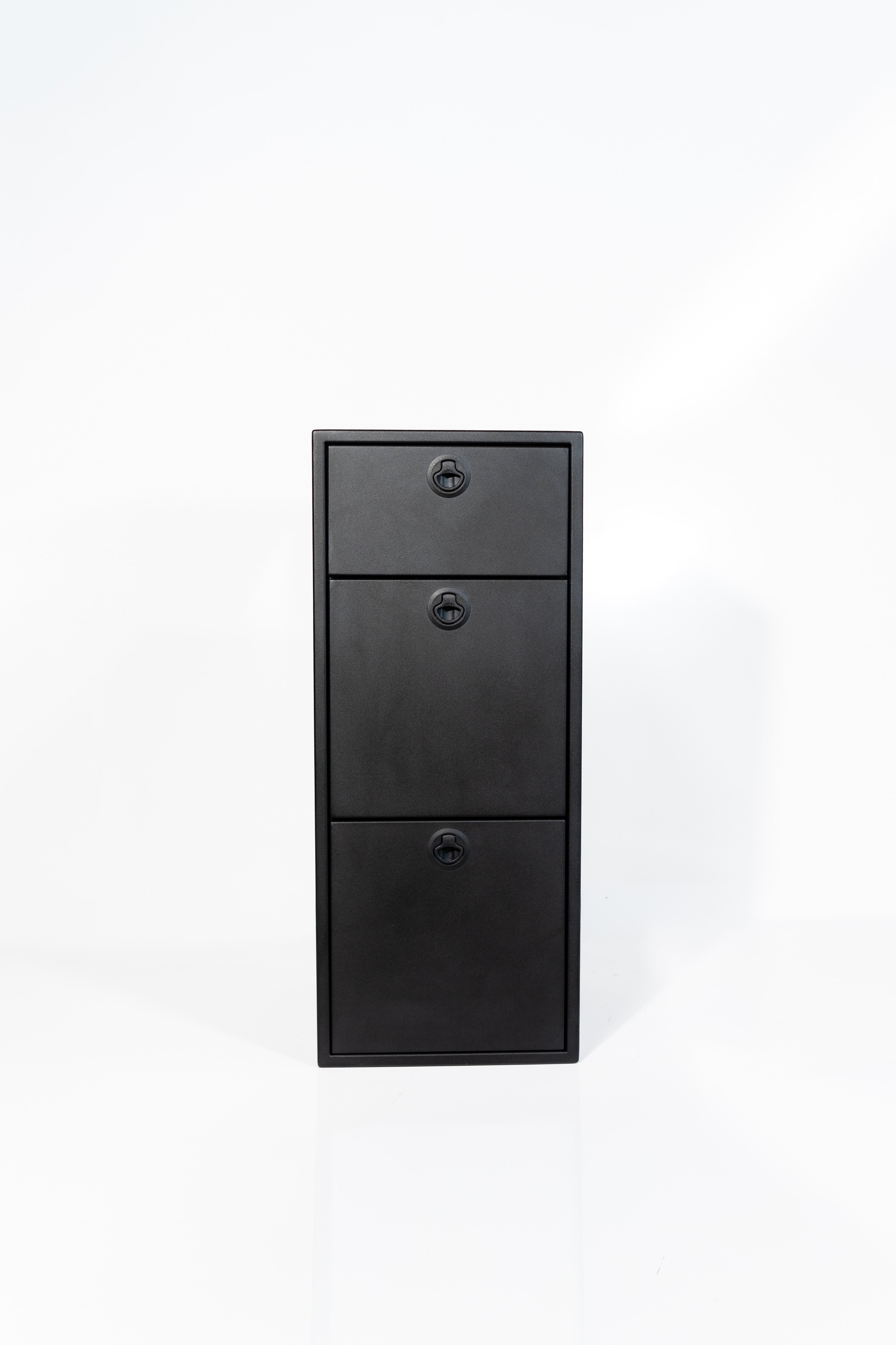 15" Three Drawer Base Cabinet (Shallow) - 15" x 18" x 36"