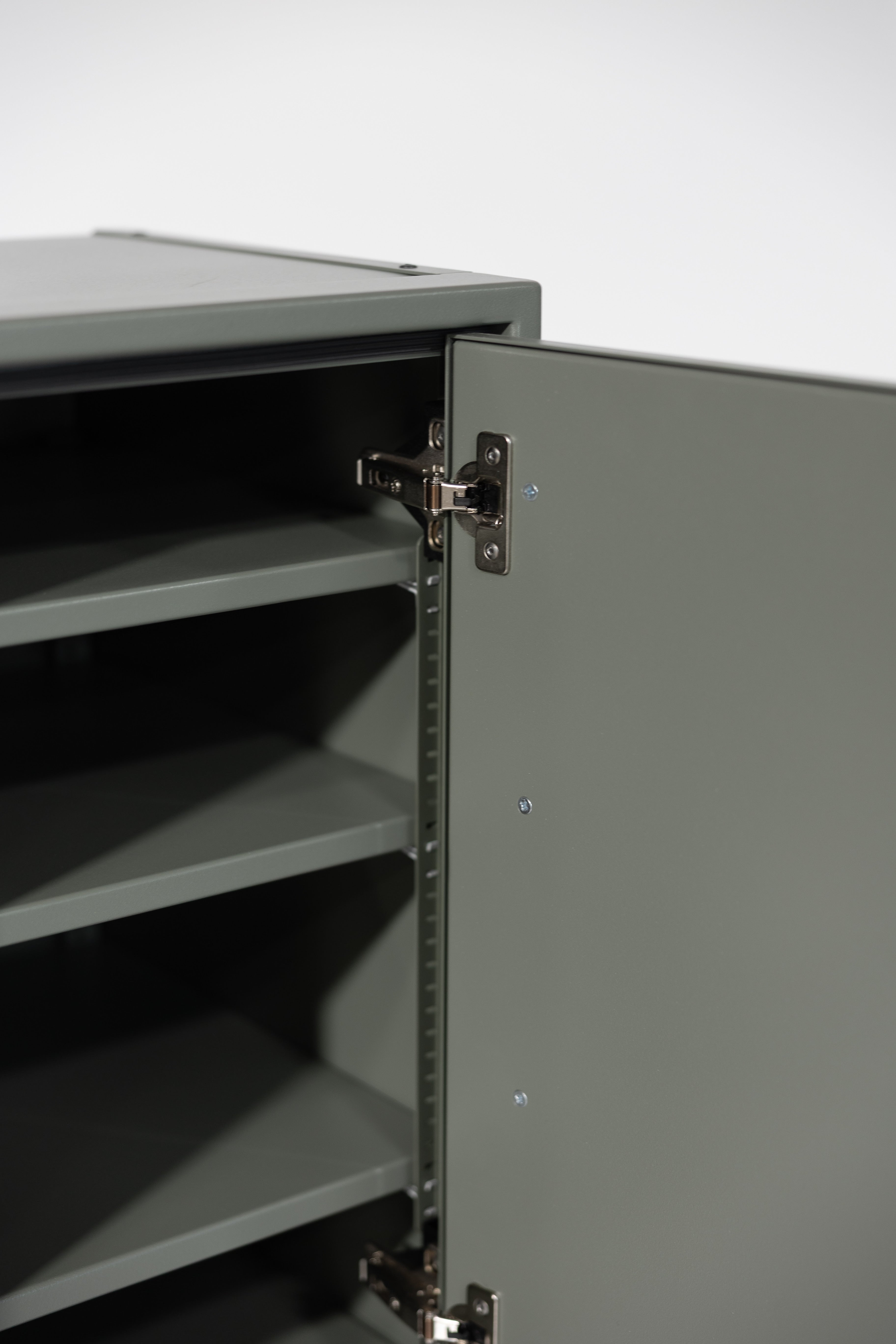 16" One Door Ekko Cabinet - 16" x 18" x 25" - Right of Microwave