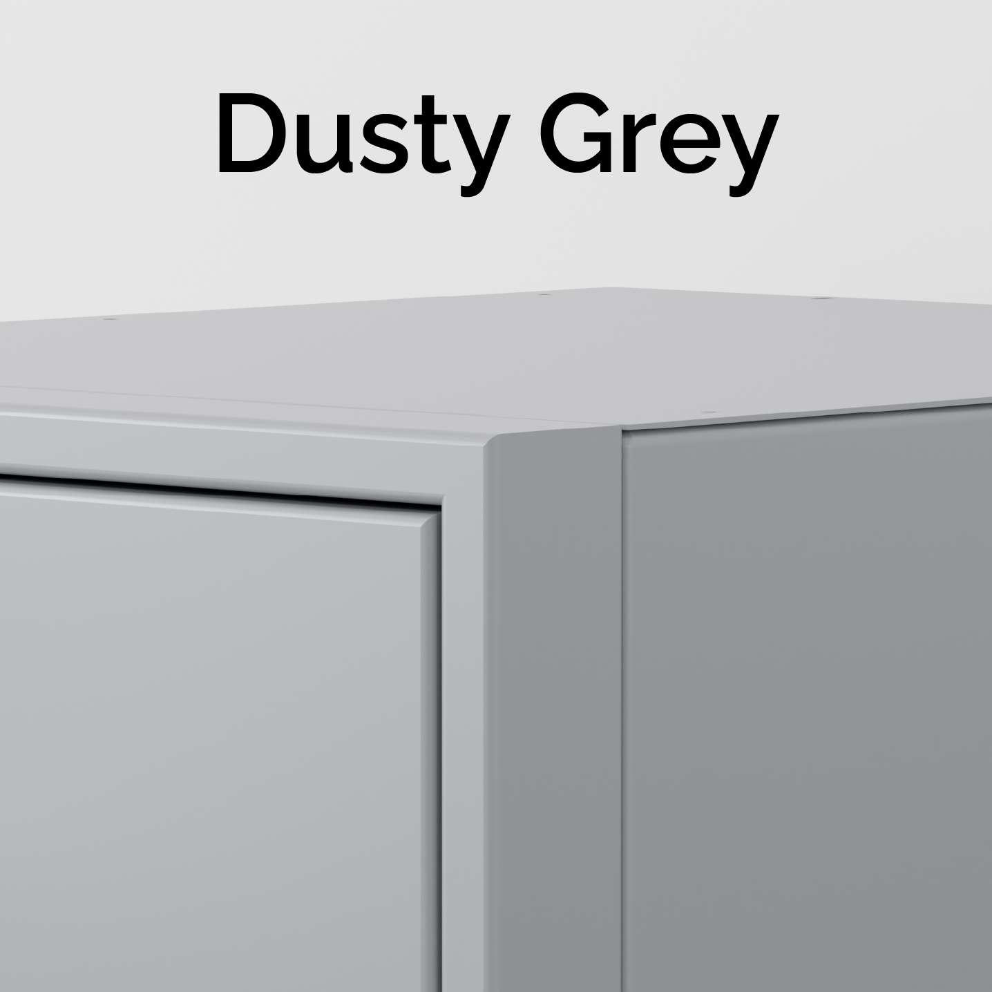 Dusty Grey Cabinet Color Sample - Van Wife Components