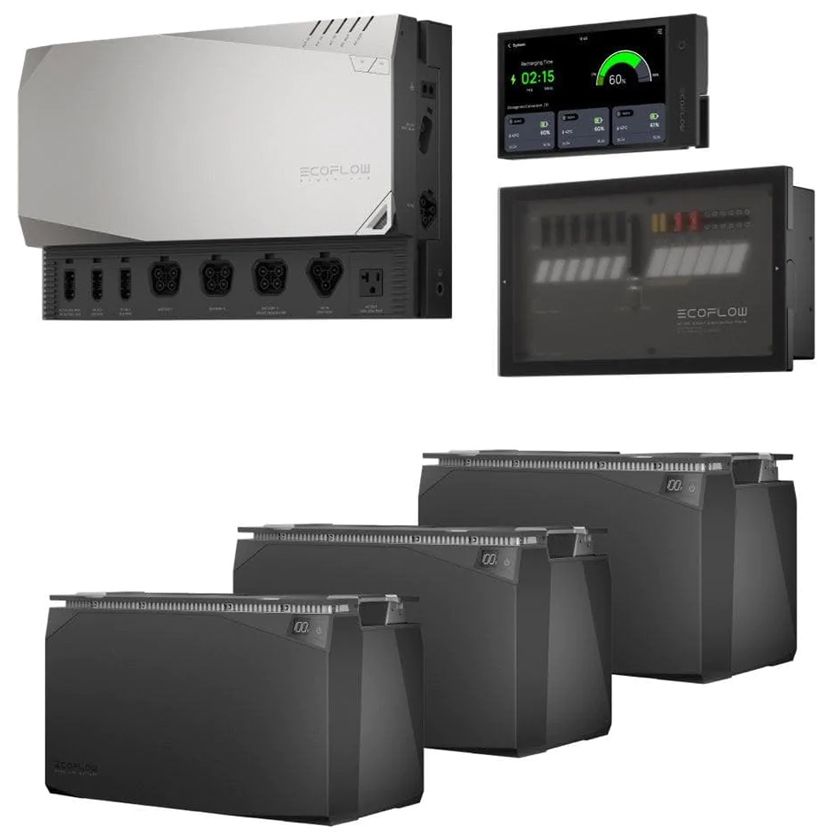 3.6 kW EcoFlow Power Kit (15 kWh)