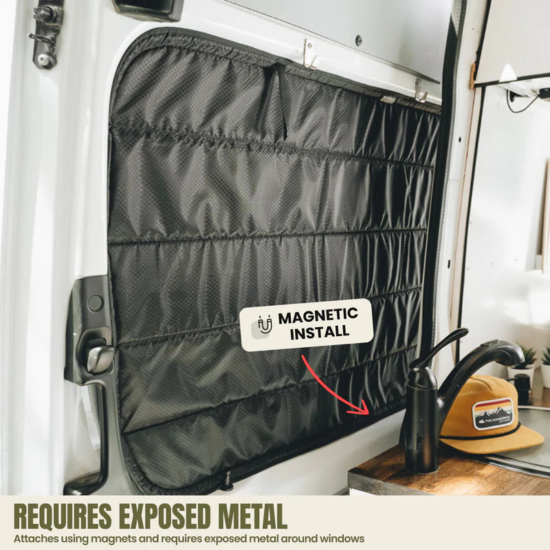 Sprinter Sliding Door Window Cover