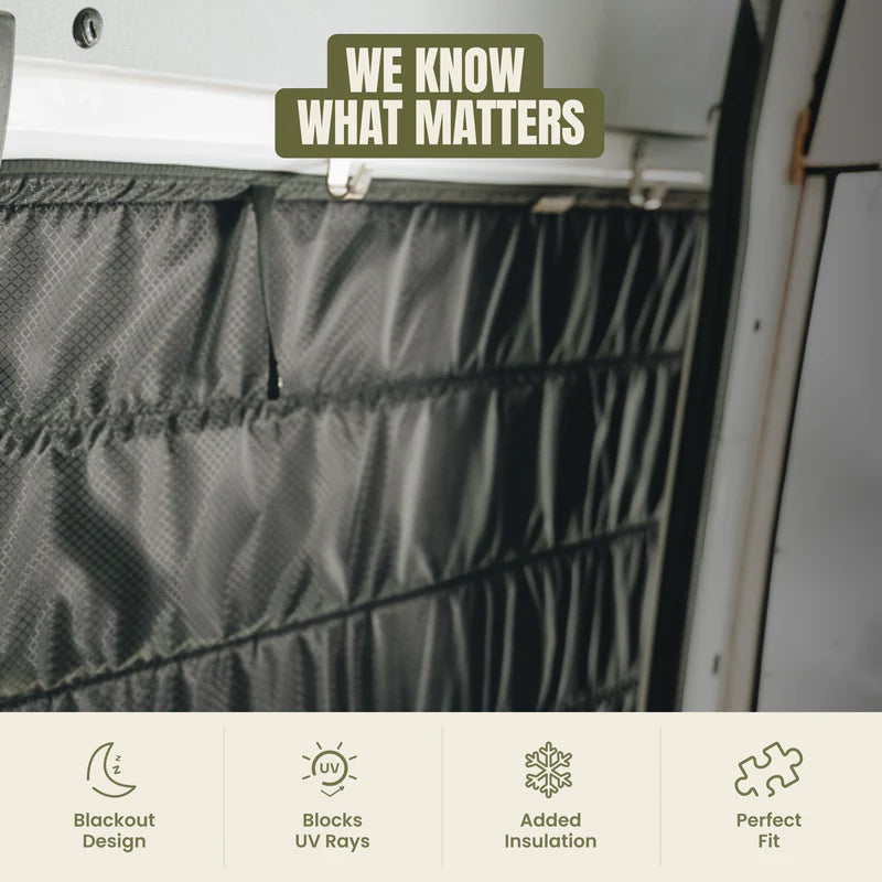 Promaster Sliding Door Window Cover