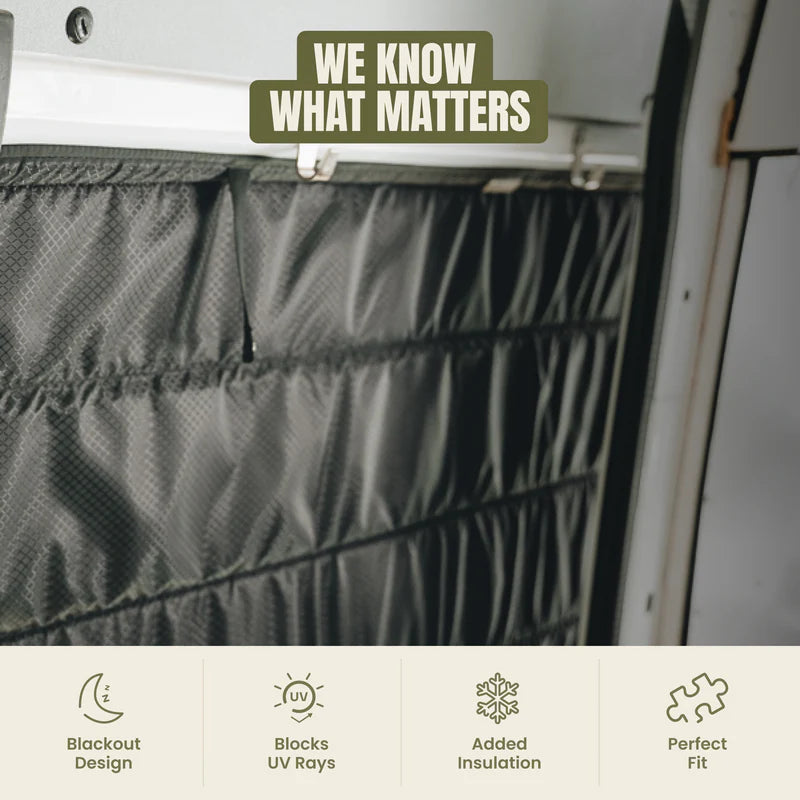 Ford Transit Sliding Door Window Cover