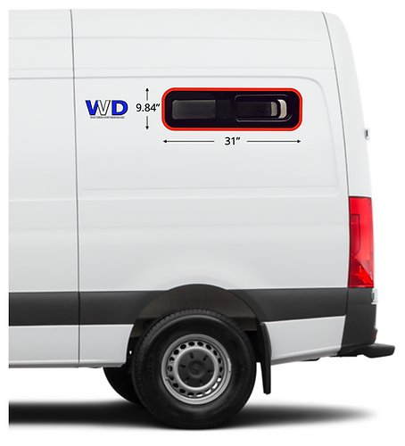 VanWindows Direct (VWD) Bunk Window Covers