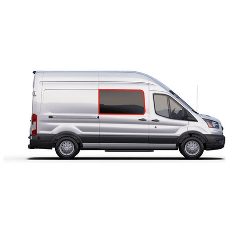 Ford Transit Sliding Door Window Cover
