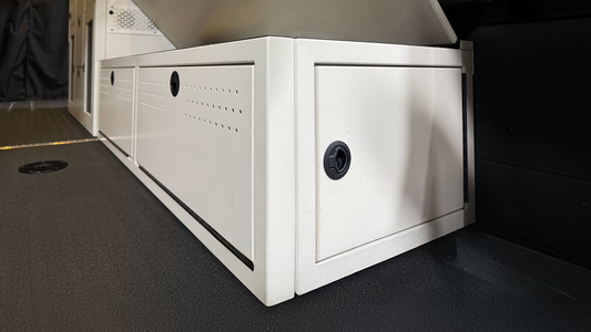 Aluminum Van Lower Cabinet - Van Wife Components