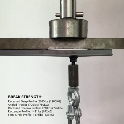 Recessed Shallow Venture L-Track (2 Pack)