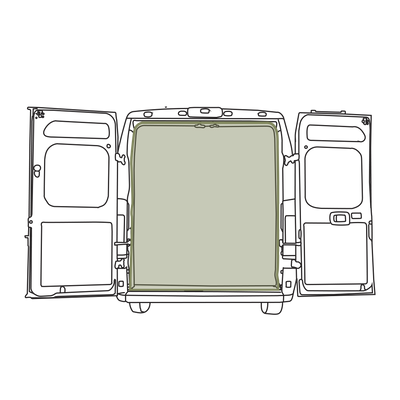 Ram Promaster Bug Screen - Rear Door