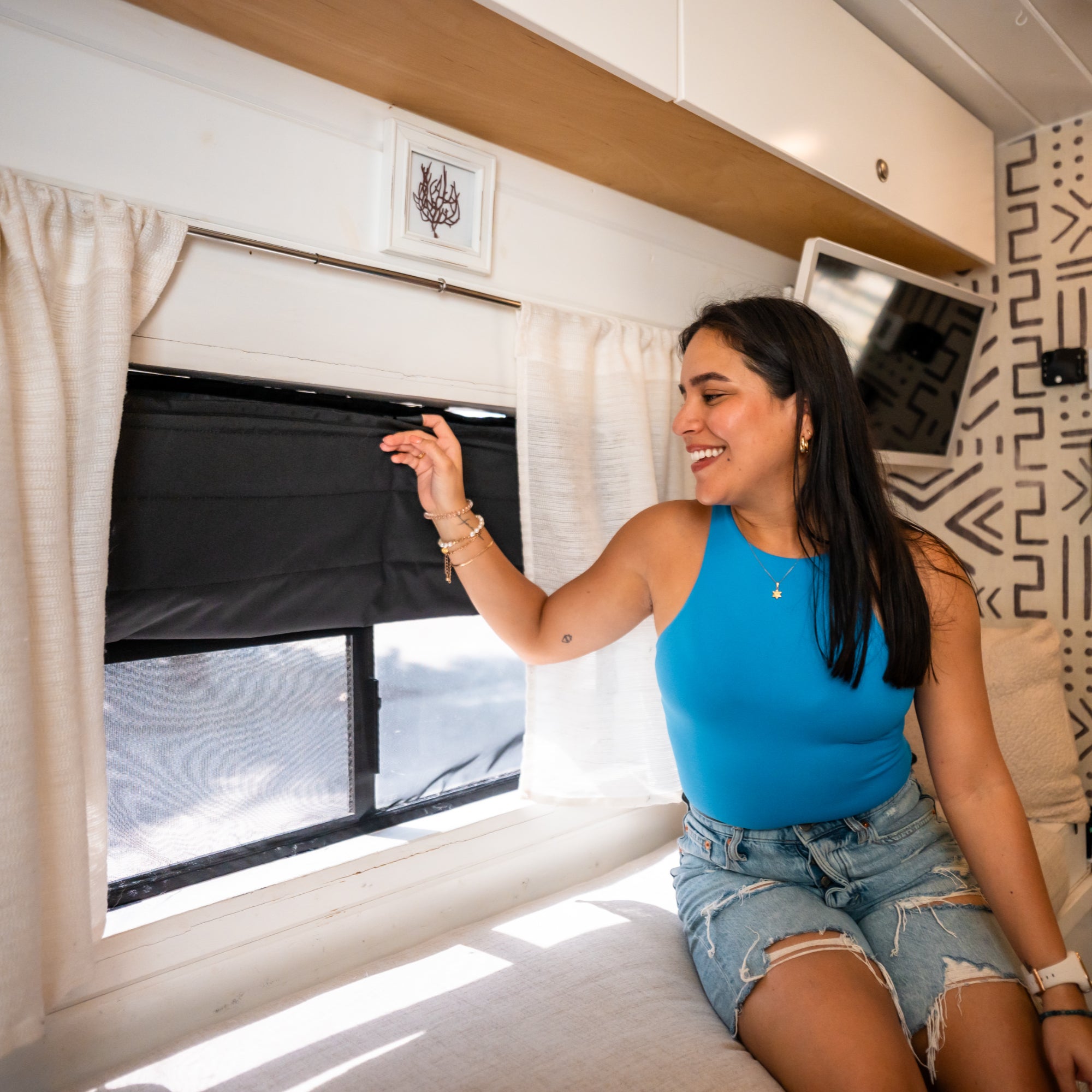 Ford Transit Stealth Crew Window Cover