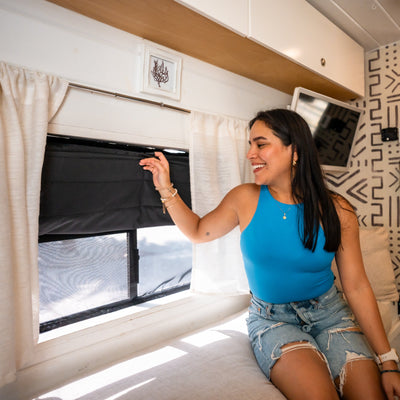 Ford Transit Stealth Crew Window Cover