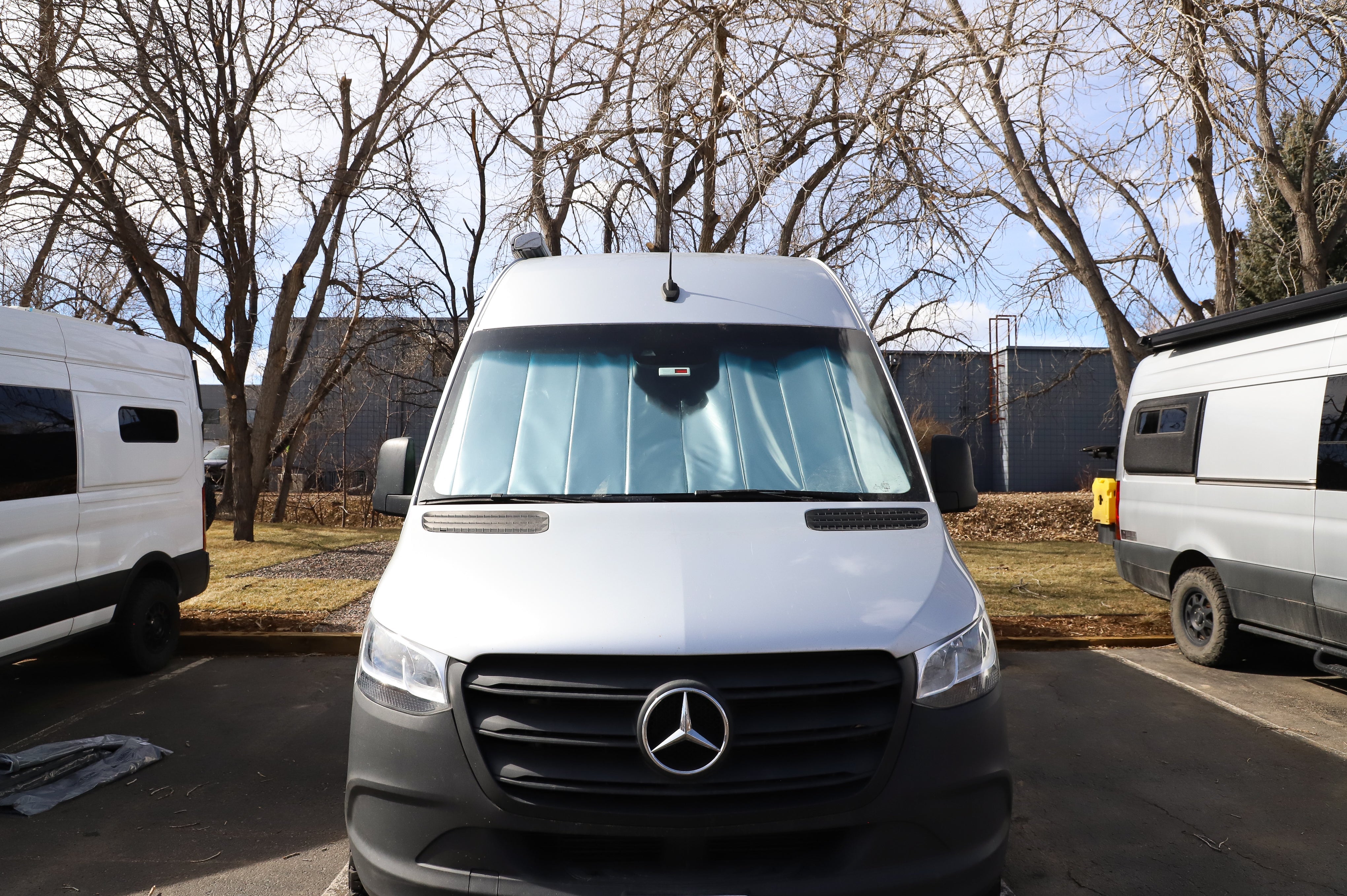 Mercedes Sprinter Reflective Front Windshield Cover
