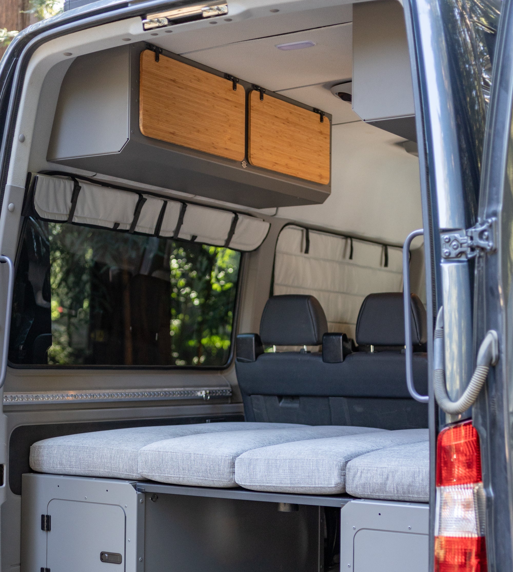 Mercedes Sprinter Stealth Passenger Van Rear Qtr Window Covers