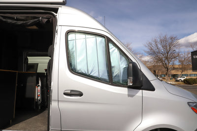 Mercedes Sprinter Reflective Front Door Window Cover (Pair)