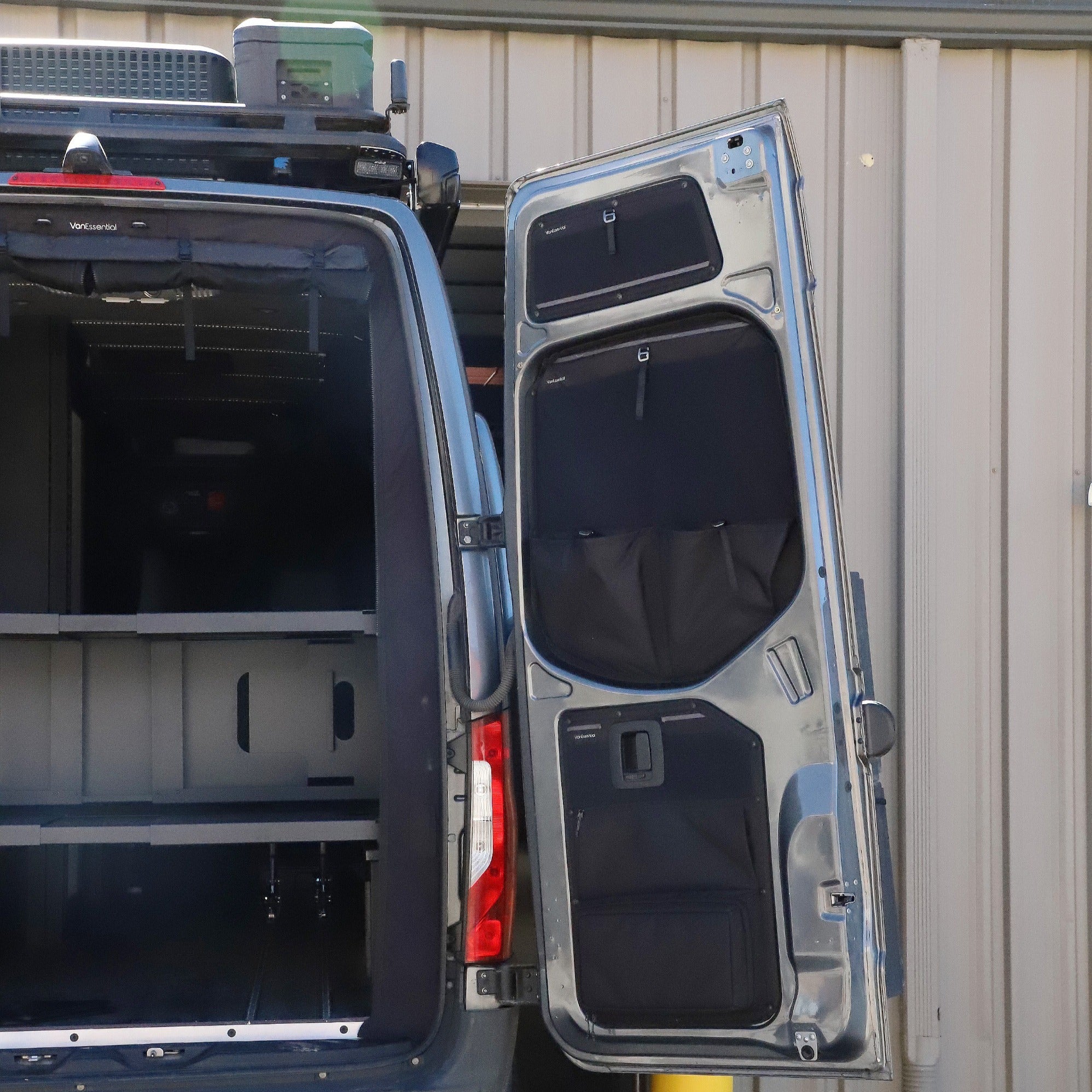 Mercedes Sprinter Middle Rear Door Storage Panels (Pair)