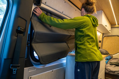 Mercedes Sprinter Stealth Sliding Door Window Cover
