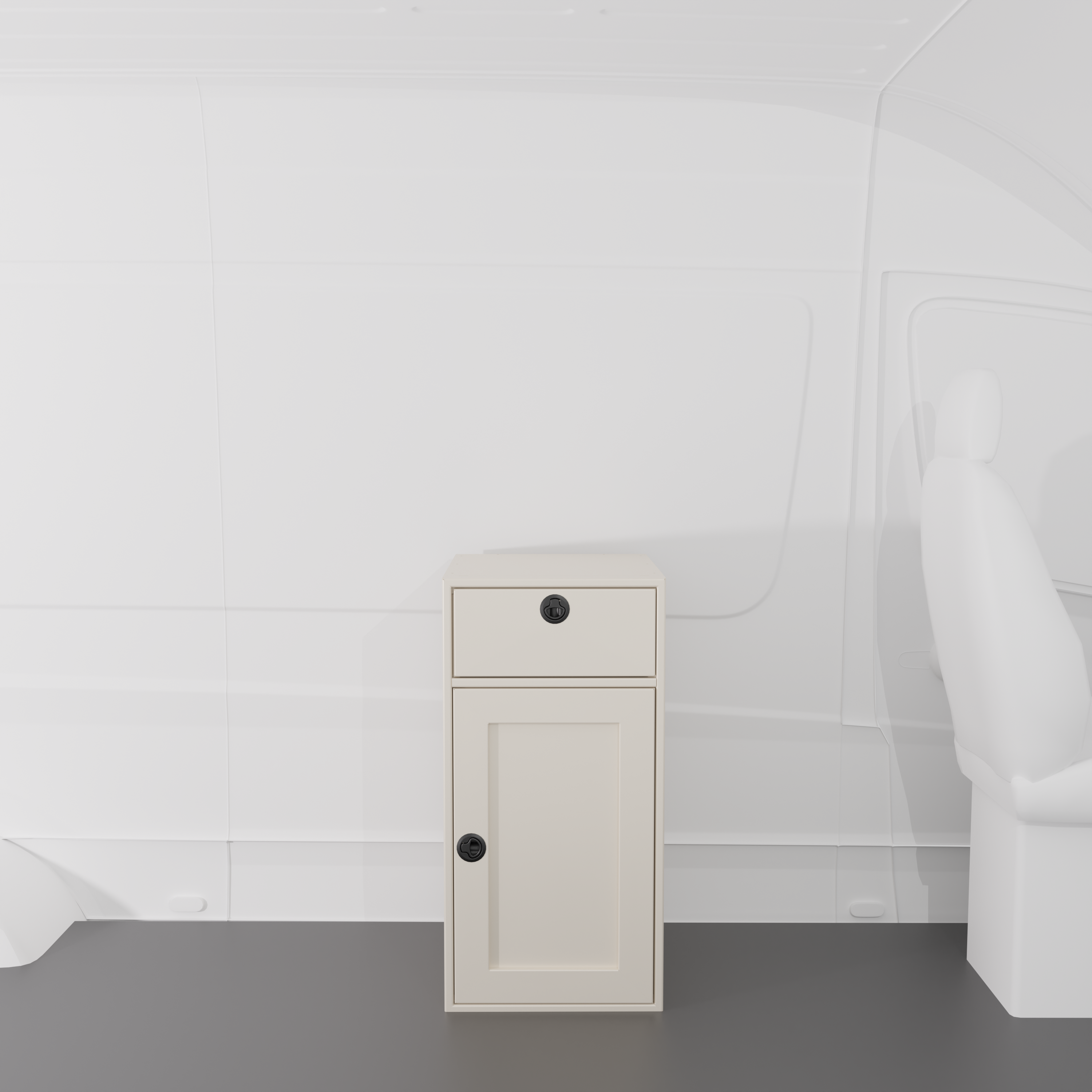 18" Base One Door and One Drawer