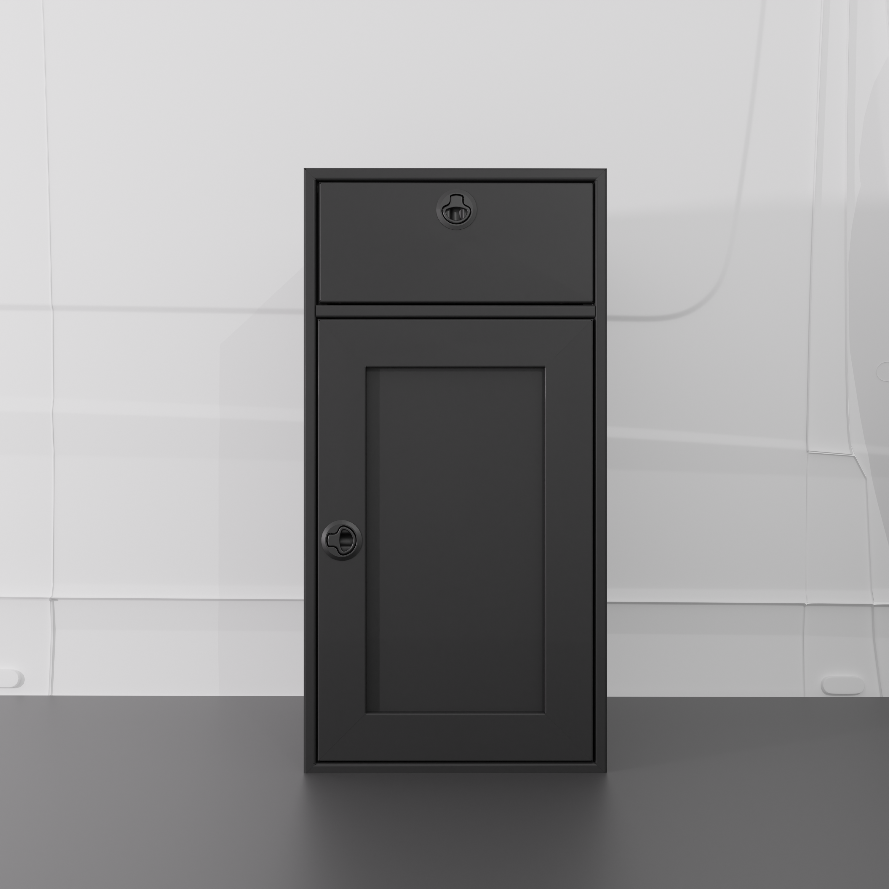 18" Base One Door and One Drawer