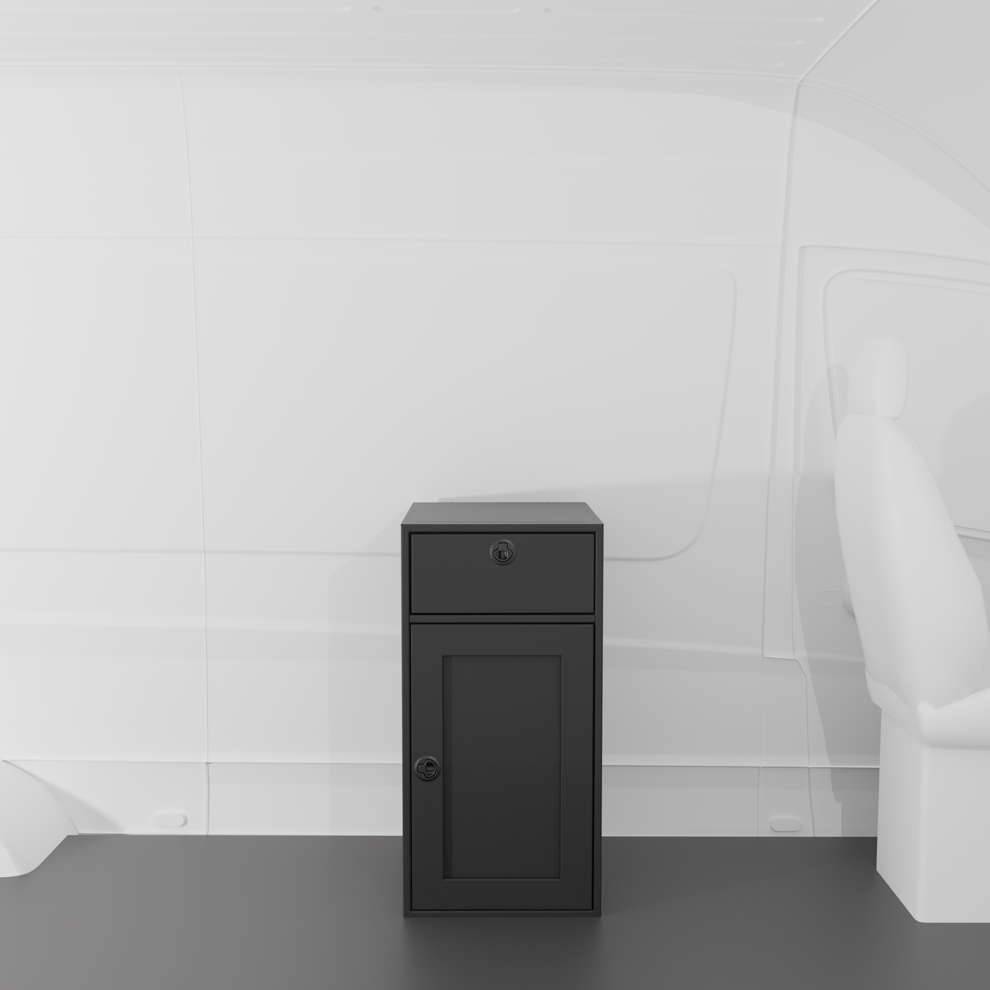 18" Base One Door and One Drawer