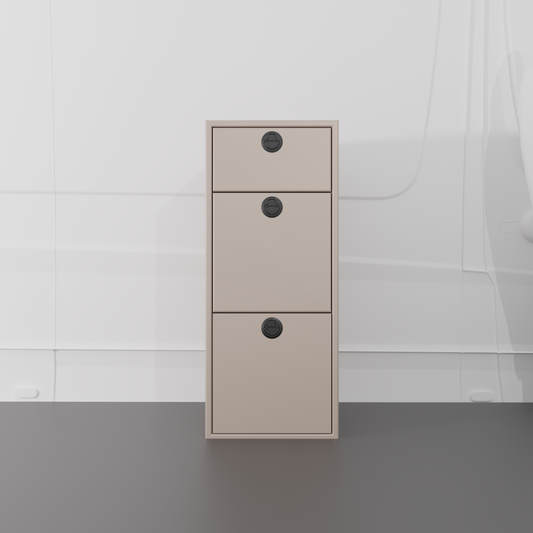 15" Three Drawer Base Cabinet - 15" x 22" x 36”
