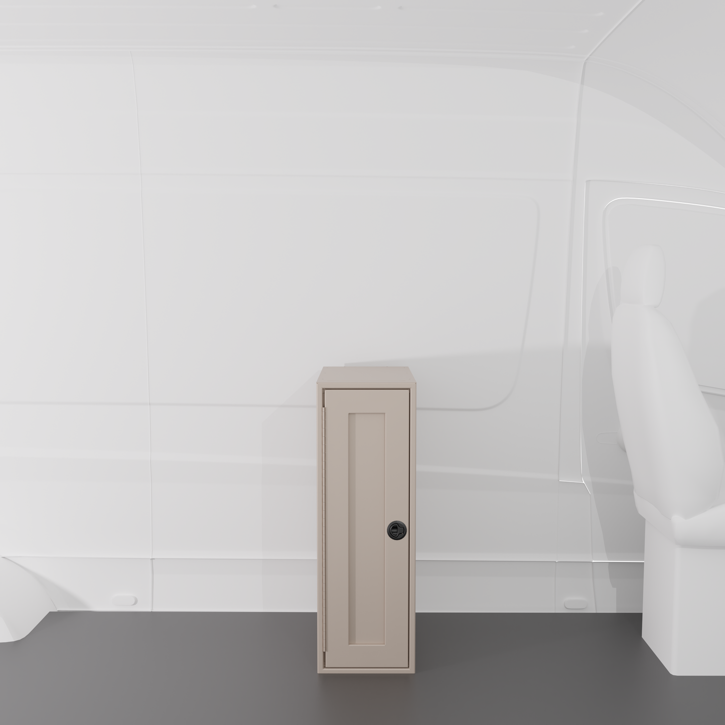 Single Door Base Cabinet - 12"x 22" x 36"