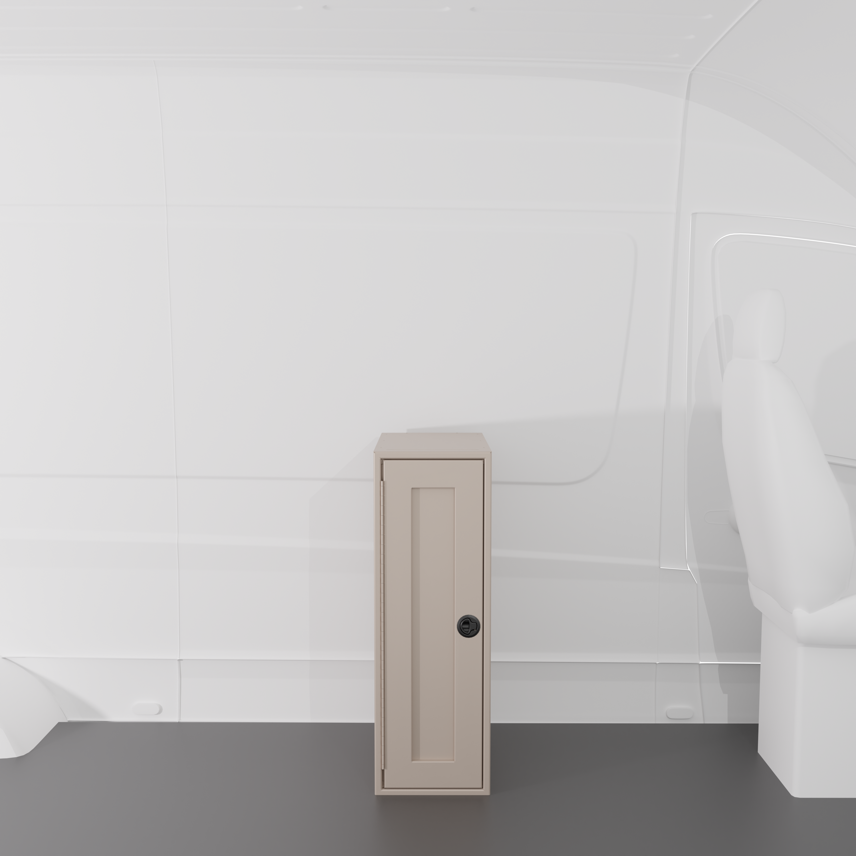Single Door Base Cabinet - 12"x 22" x 36"