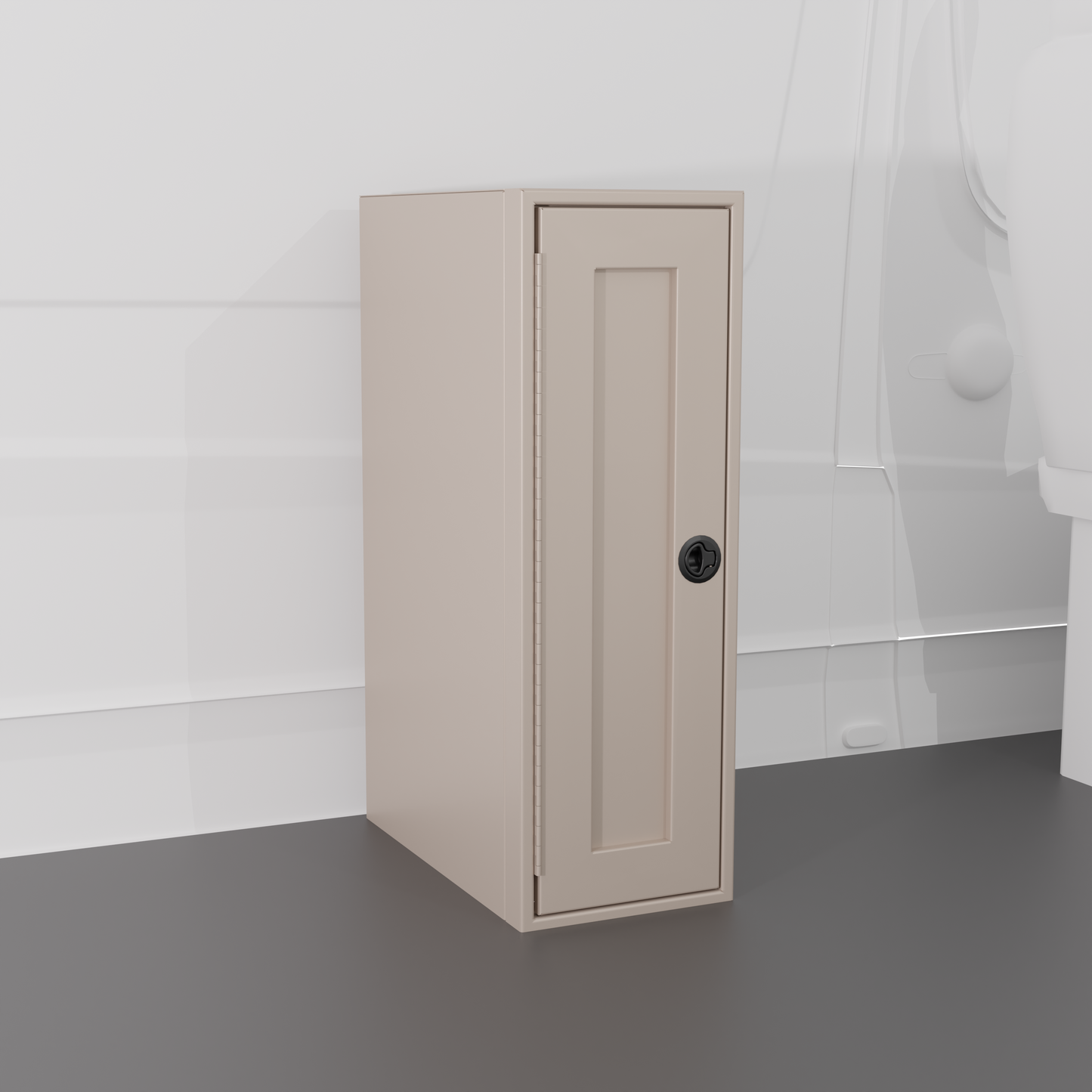 Single Door Base Cabinet - 12"x 22" x 36"