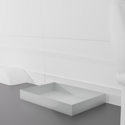 36" Shower Pan - 35.24" x 24.4" x 4"