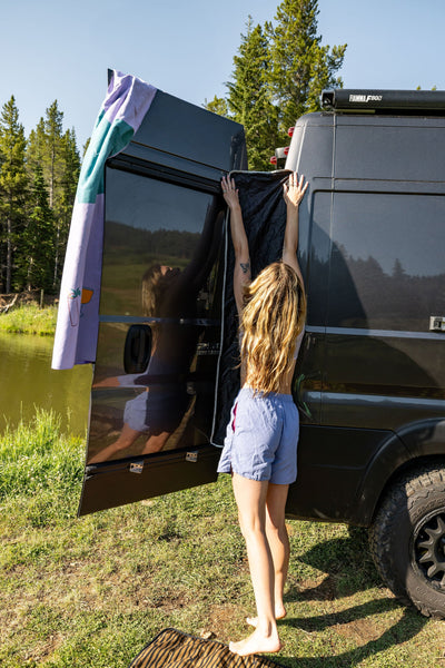 Rear Door Shower Screen