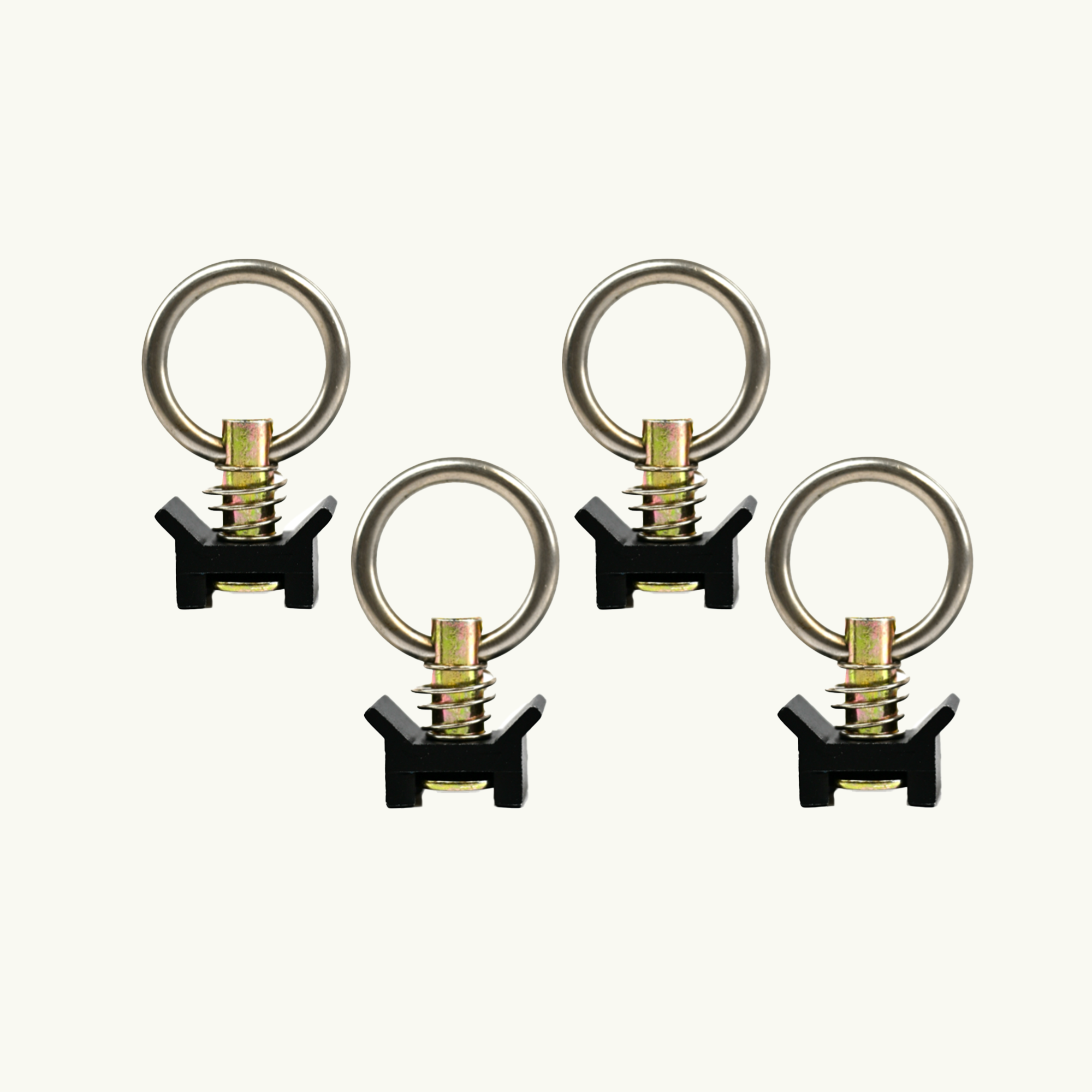 Venture L-Track Adjustable Tie Down Ring (4 Pack)