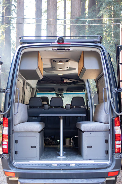 Mercedes Sprinter Stealth Passenger Van Rear Qtr Window Covers