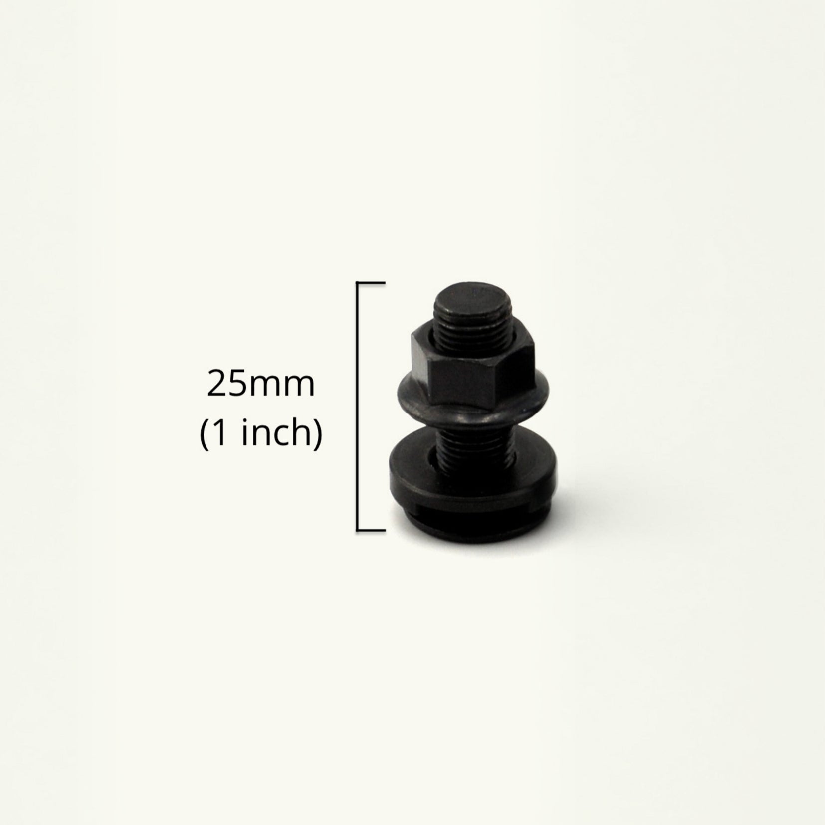 Venture L-Track M10 Single Stud Bolts - 1 inch (25mm)