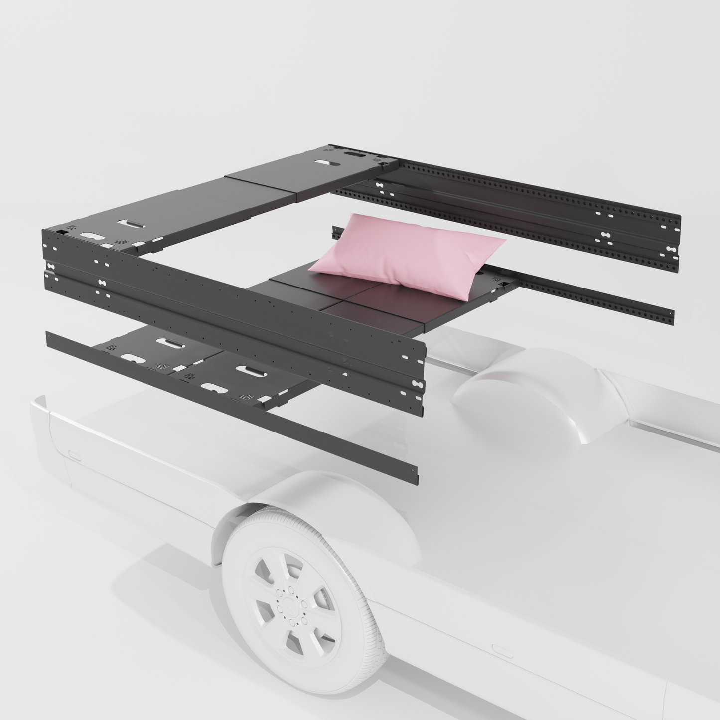 3 Panel Modular Bed System
