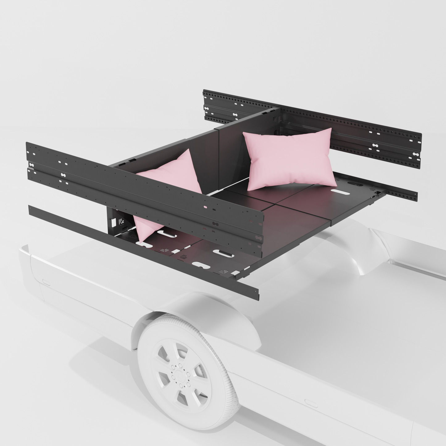 3 Panel Modular Bed System