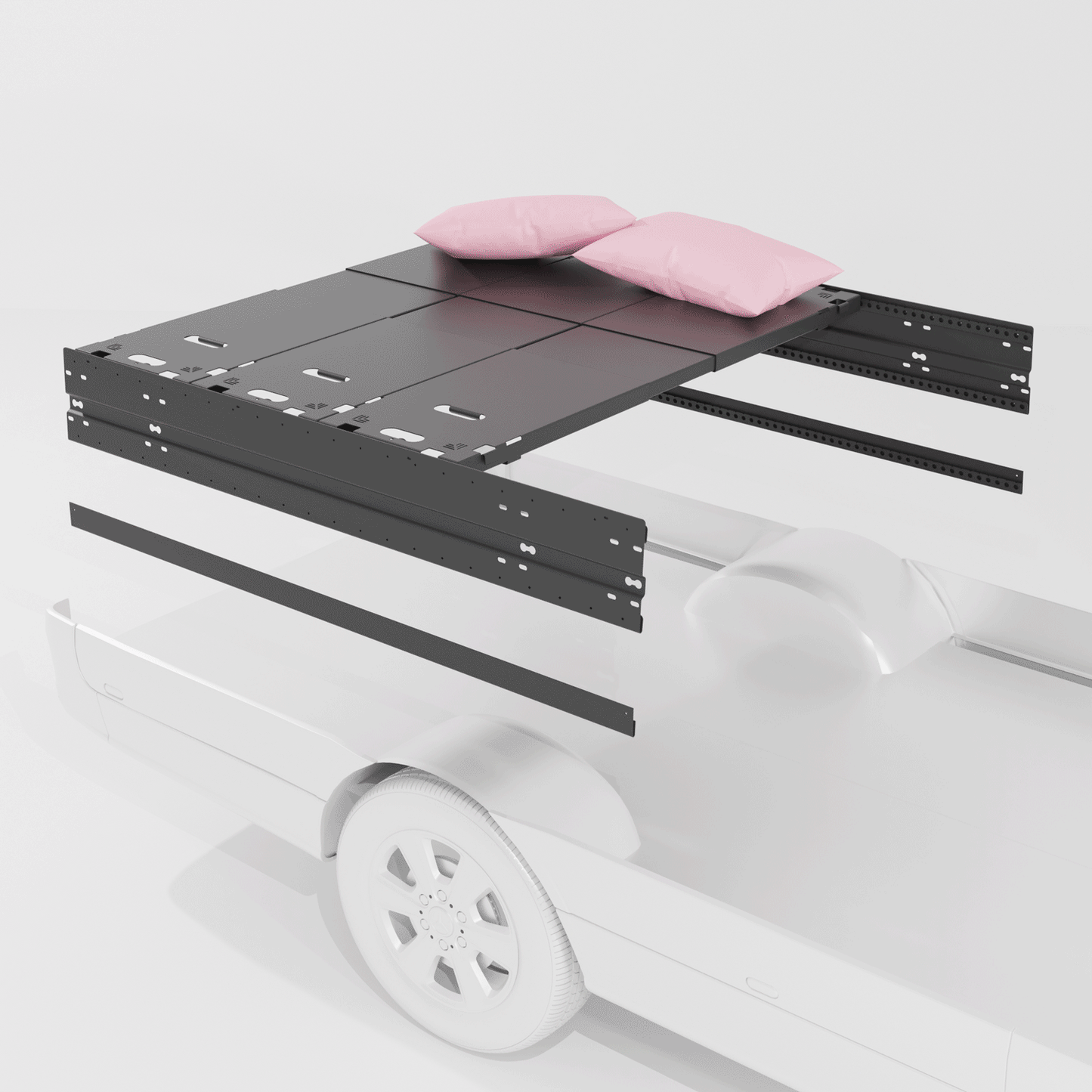 3 Panel Modular Bed System