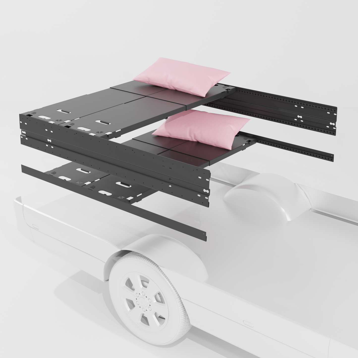 4 Panel Modular Bed System