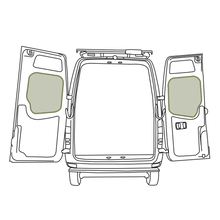 Load image into Gallery viewer, Mercedes-Benz Sprinter NCV3 Middle Door Storage Panels (Pair)
