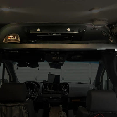 2019+ Sprinter Overhead Shelf | Van Wife Components
