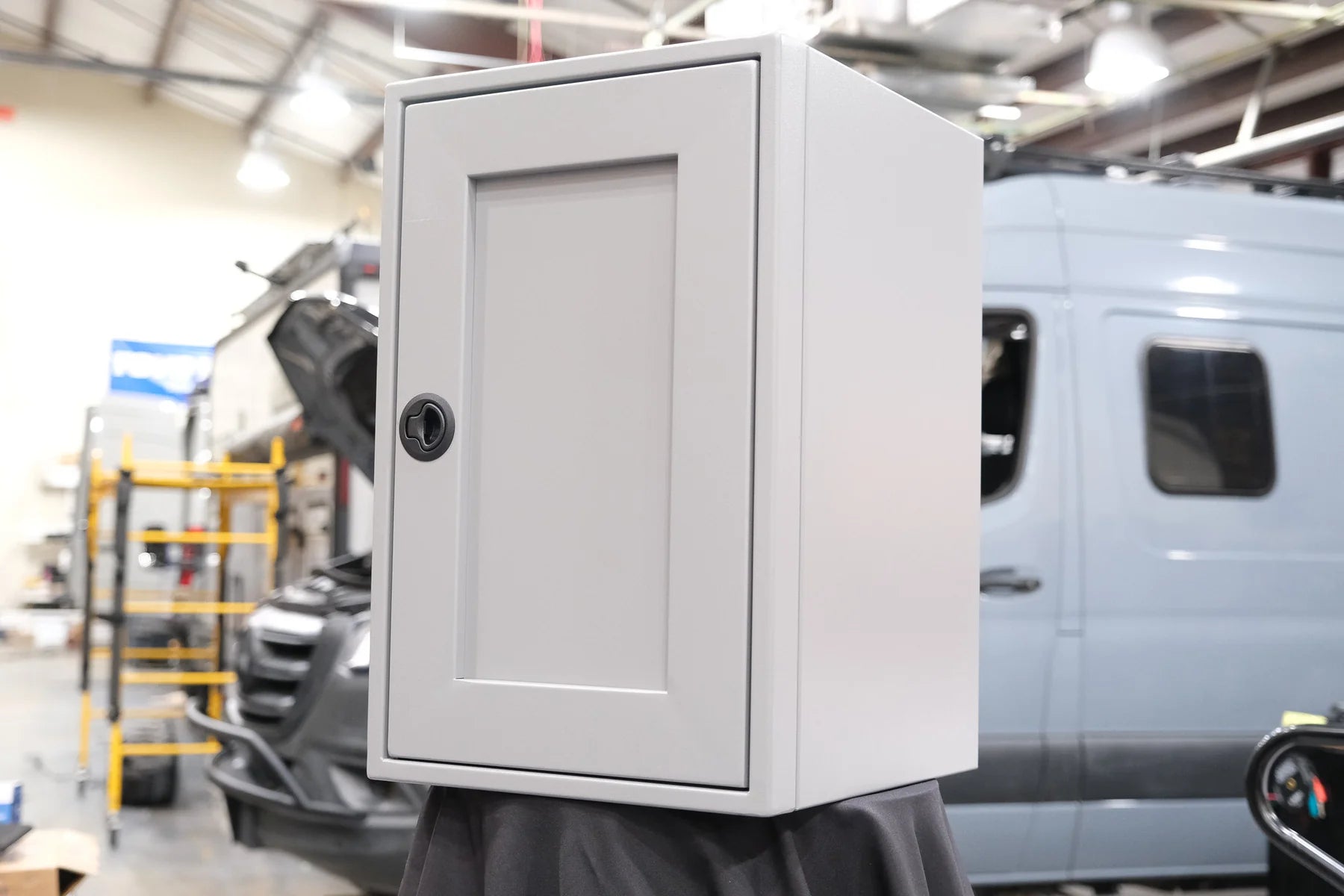 16" One Door Ekko Cabinet - 16" x 18" x 25" - Right of Microwave
