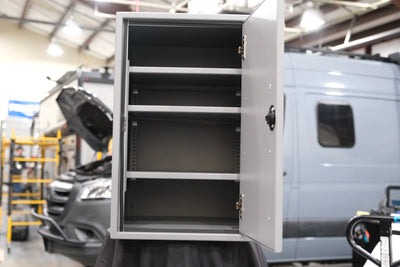 16" One Door Ekko Cabinet - 16" x 18" x 25" - Right of Microwave