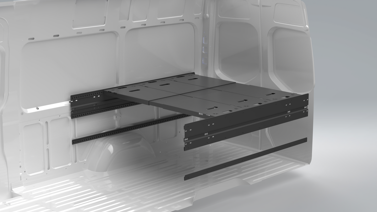 3 Panel Modular Bed System – Van Wife Components