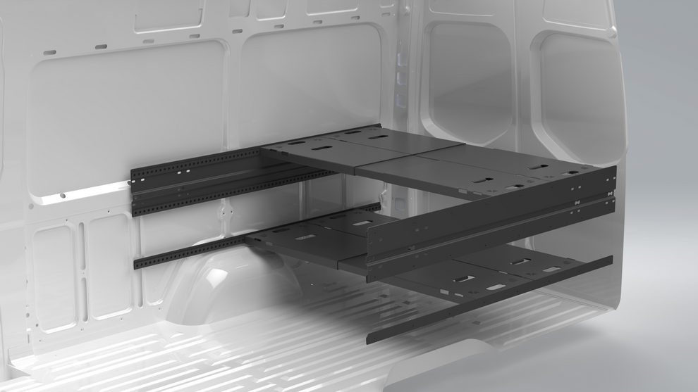 4 Panel Modular Bed System – Van Wife Components