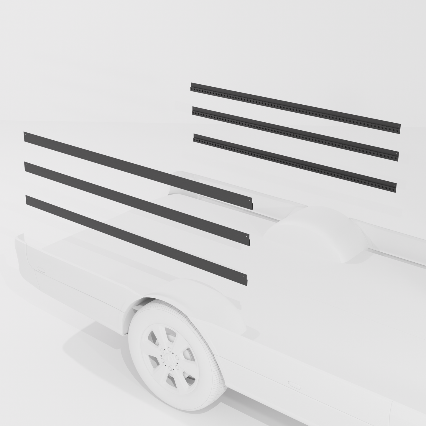 4 Panel Bed System - J channel only