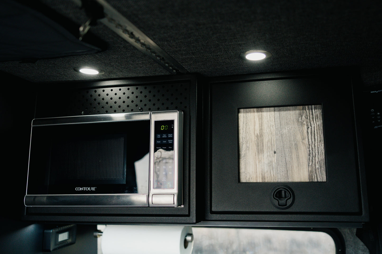 20" Microwave Cabinet - Angled